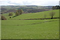 Farmland below Penarron