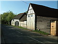 Half-timbered farm buildings