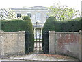 The gate to Corsley House