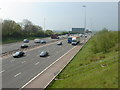 M6 motorway, looking SSW