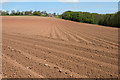SO6331 : Ploughed field, Yatton by Philip Halling