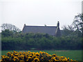 The church at Llaniestyn