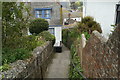 The steps down into St. Ives from the coach park