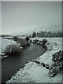 The River Devon taken from Tullibody Bridge facing north west