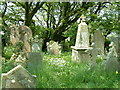SW9558 : St Dennis Graveyard by Mark Camp