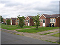 Row of bungalows, Holme Crescent, Biggleswade, Beds
