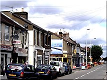TQ3690 : Shops in Higham Hill Road, Walthamstow by David Kemp