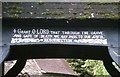 Inscription on Lych Gate, Hartford Church