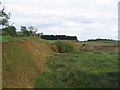 Old sand pits behind Warren Cottage