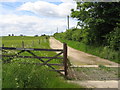 Driveway to Ullington Hall Farm