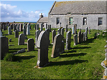HY7553 : Burial ground, North Ronaldsay by Lis Burke