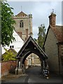 Dorchester Abbey lychgate