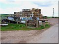 Mountain of crates at Jacksbank