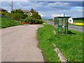 Layby and bus stop at Roadside of Catterline