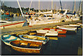 Boats at Lymington Town Quay