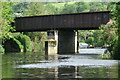 ST7165 : River Avon, Newbridge Railway Bridge by Pierre Terre