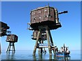 TR0779 : Red Sands Maunsell Tower Restoration by Hywel Williams