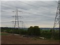 Pylons, near Kilbaggie