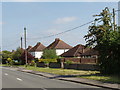 Houses on the A40, Milton Common