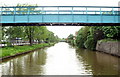 ST6072 : Feeder Canal, Silverthorne Lane Footbridge by Pierre Terre