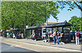 Bus stand Ringwood Hampshire