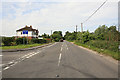 Highbridge Road junction with Church Lane, Brambridge