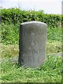 Milestone on Winkerdale Hill