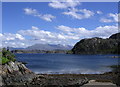 Foinaven from old slipway at Fanagmore