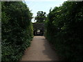 Footpath tunnel under railway near Whitstable station