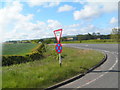 NU1133 : Junction of the B1342 & A1 near Belford by N Chadwick