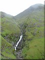 NH0217 : Allt Grannda waterfall by Alasdair MacDonald