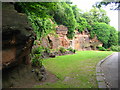 Old  Sandstone Quarry in Boston Park