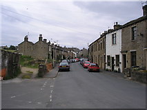 SD9044 : Main Street, Kelbrook, Yorkshire by Dr Neil Clifton