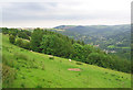 View down Glyn Ceiriog valley