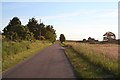 Looking westwards towards Whitefield croft.