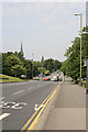 Approaching Salisbury city from the south