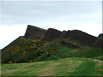 NT2772 : Salisbury Crags from Queen's Drive by Brian MacLennan
