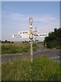 Road sign, Catfield