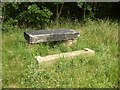 Stone table by the Greenway, Kirkheaton