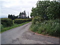 Farm road near Duns