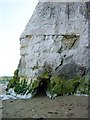 Cliff slip at Dumpton