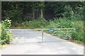 Gate Entrance to Glyn Parc near Rowen