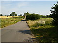 Private metalled road to Red House Farm