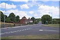 A632 Hady Hill junction with Cemetery Road