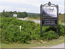 SU3107 : Signage on the Beaulieu Road, Pondhead, New Forest by Jim Champion