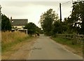 Country lane at Mundon, near Maldon, Essex