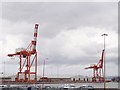 Cranes on Gordano quay