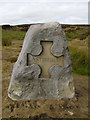 SE7290 : Commemorative stone erected for the millennium by Phil Catterall