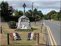SO9241 : War Memorial, Eckington by Philip Halling