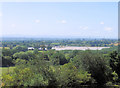 Manley Mere watersports centre from a distance